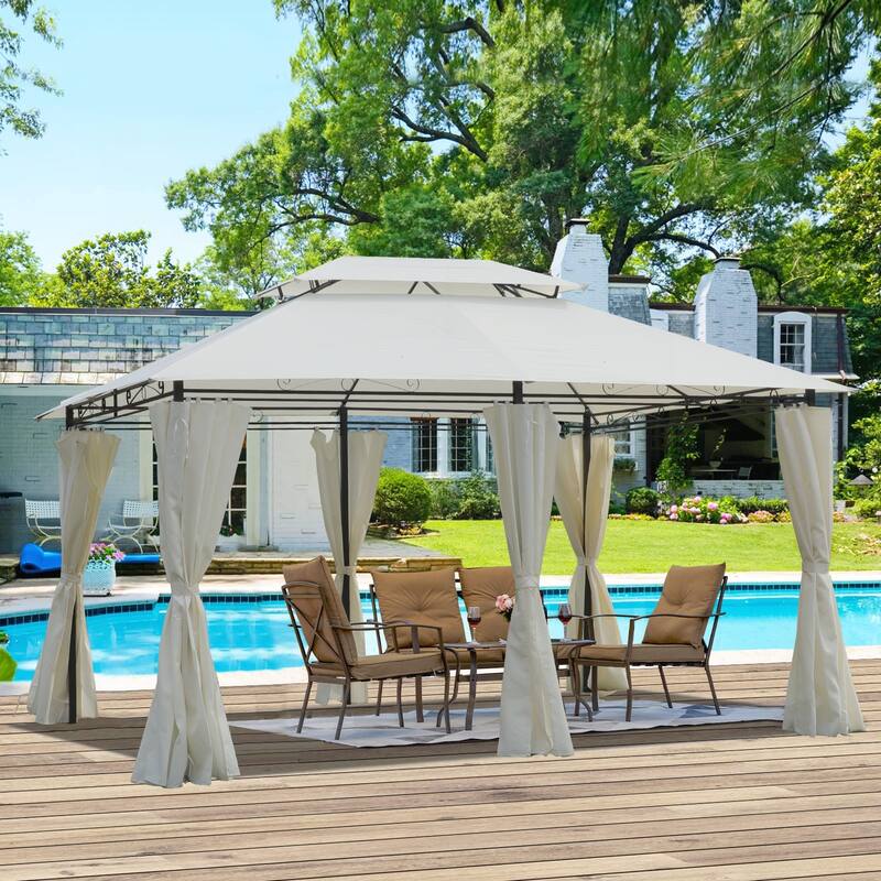 13x10 Outdoor Patio Gazebo Canopy Tent