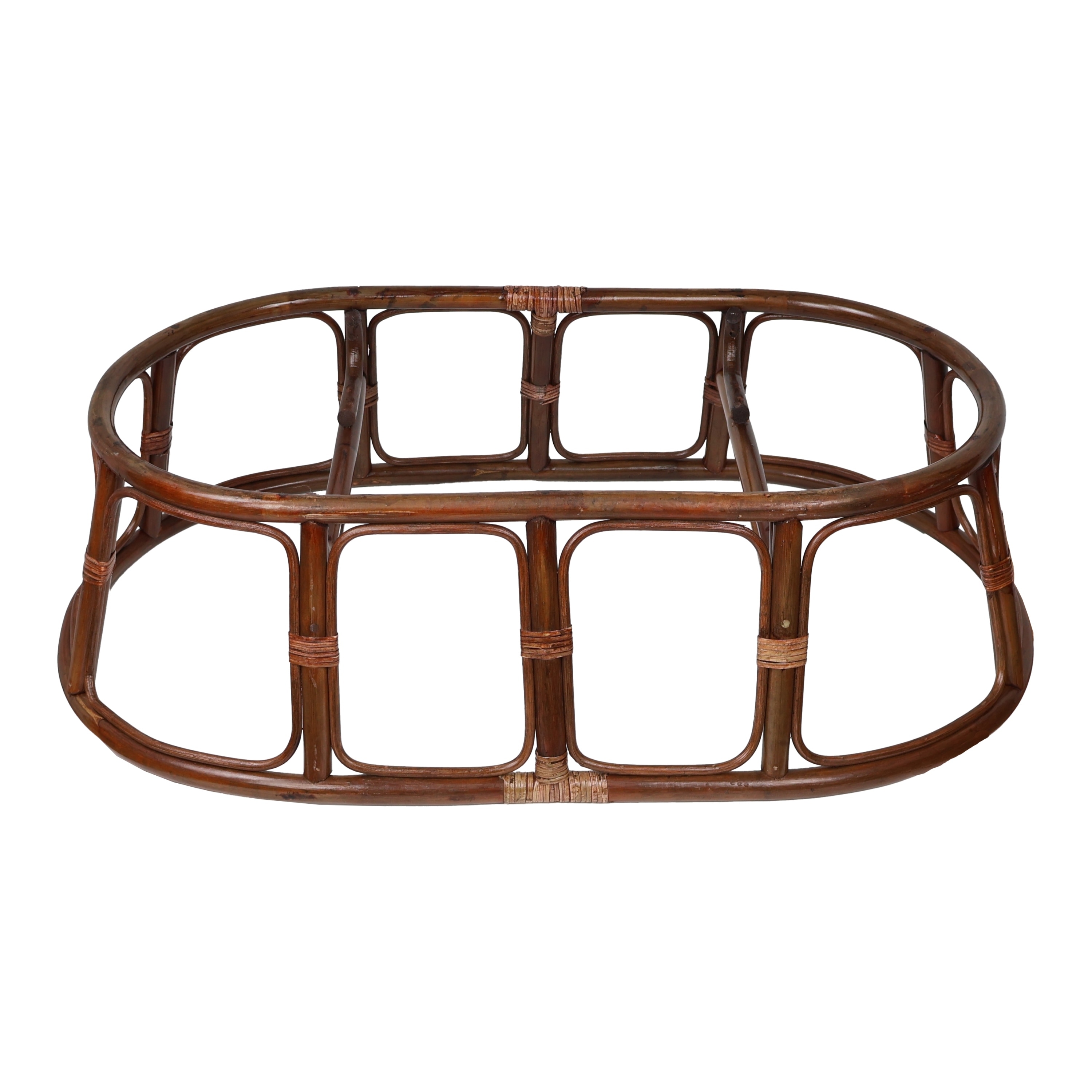 Bali Rattan Double Papasan Chair with Twill Cushion - Picture 10 of 100