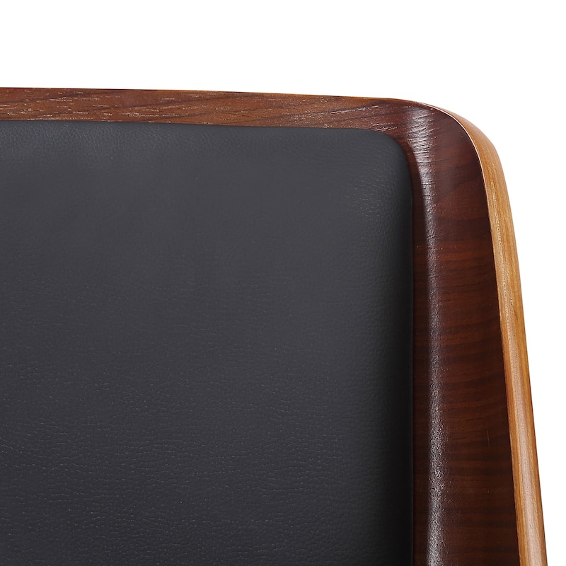 Mid-Century Modern Fabric Side Chair