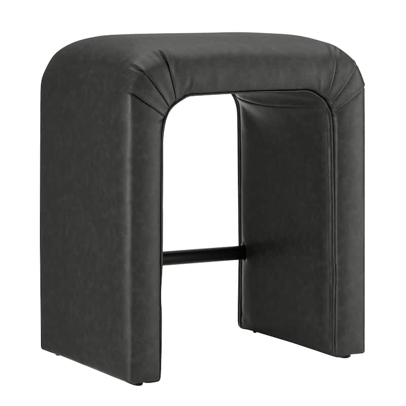 NPD Furniture Jovanka Faux Leather Counter Stool
