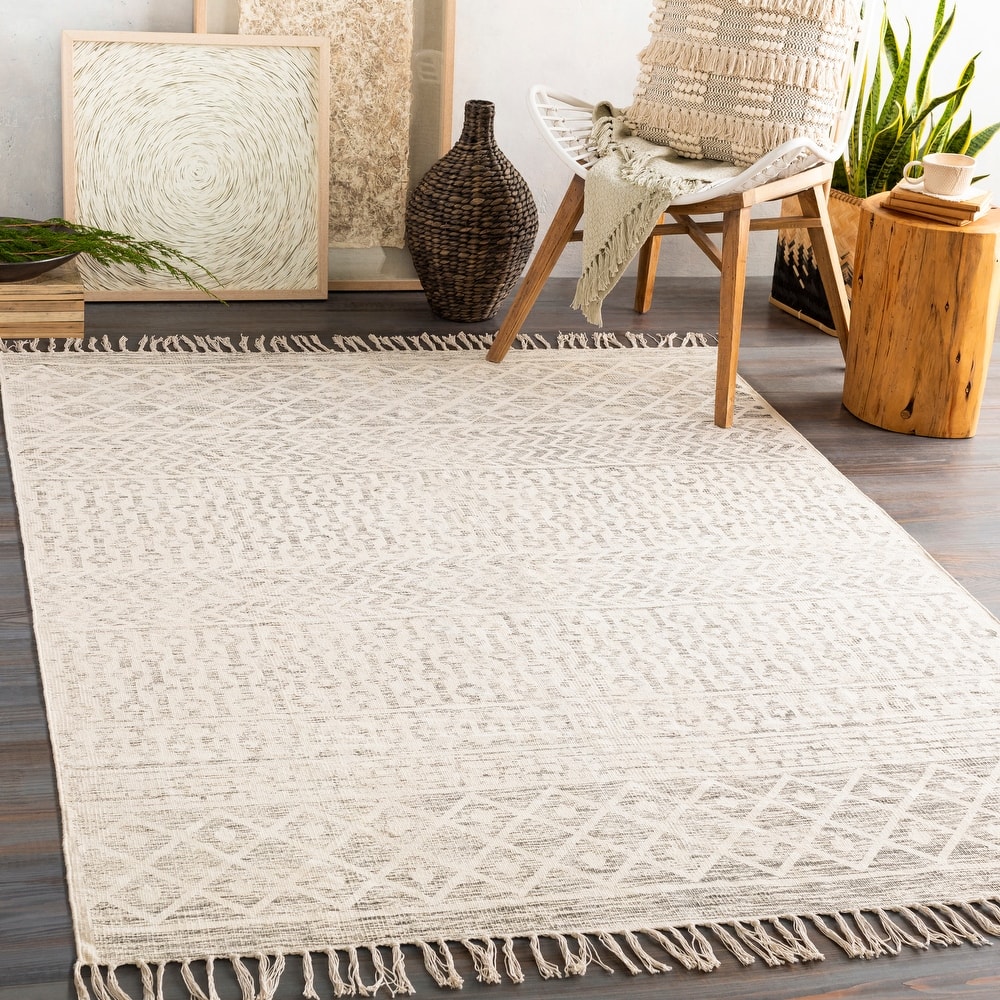 Livabliss Lanarkshire Handmade Moroccan Cotton Area Rug