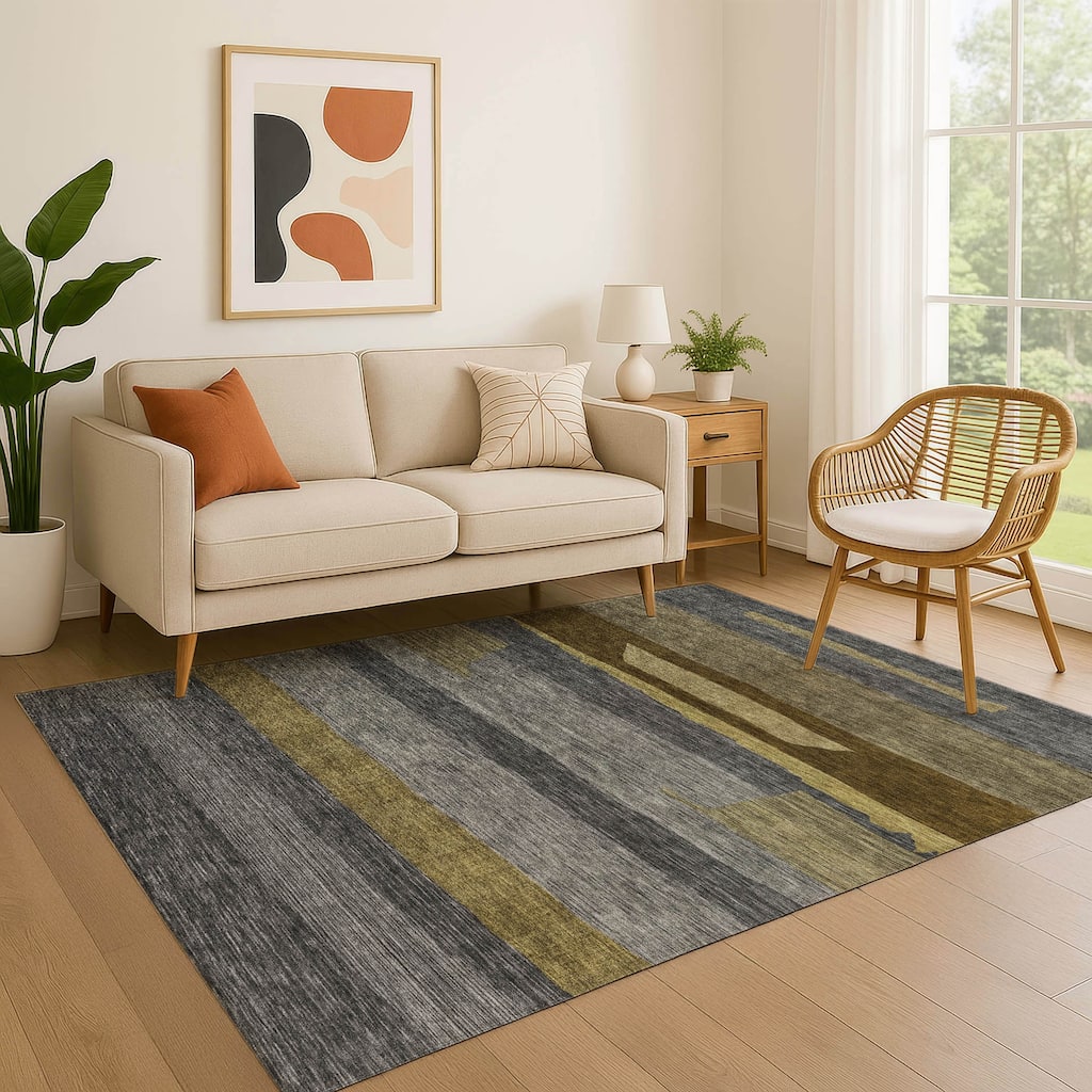 Premium Washable Super Soft Casual Contemporary Mayfield Rug