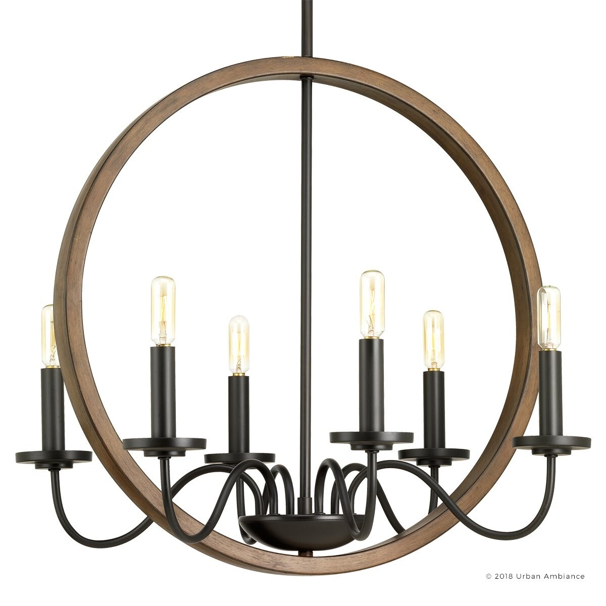 modern country chandelier