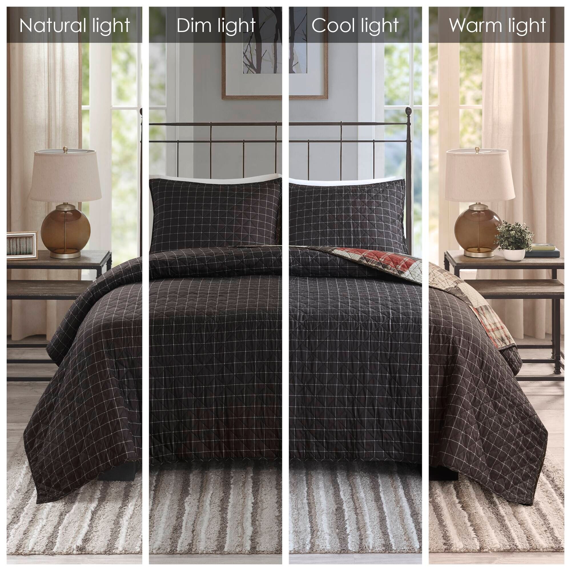 Dog park 3 piece reversible quilt set shop