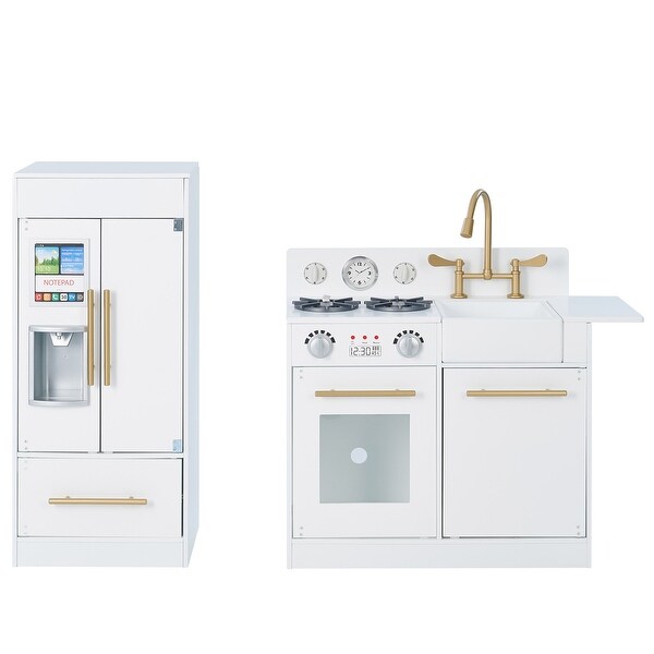 teamson kids wooden play kitchen