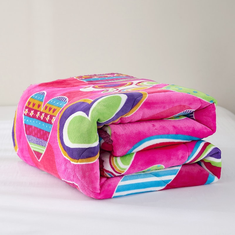 Unicorn Flamingo Kids Comforter Set Best Gift