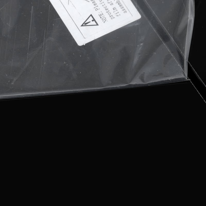 Roomfitters Modern High Gloss Coffee Table with Hidden Storage, Extendable Center Table with Sliding Top with Pull-Out