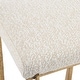preview thumbnail 7 of 6, Uttermost Midas Gold Counter Stool - 18.5"W x 15.5"D x 26"H