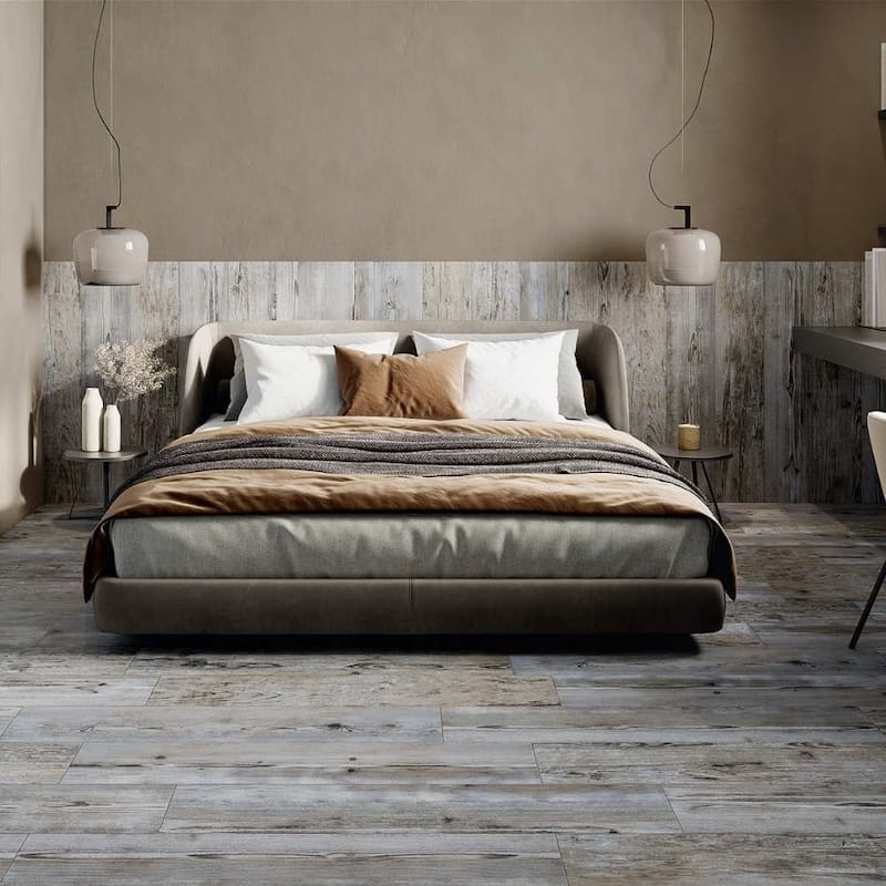 Molise 9x48 Matte Wood Look Porcelain Plank Tile - Floor, Wall - Large Format