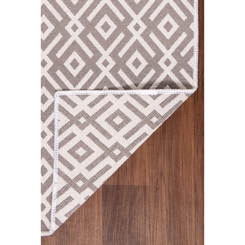SussexHome Non-skid Ultra-thin Blended Runner Rug - 20" x 59"