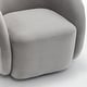 preview thumbnail 79 of 107, SEYNAR Modern Glam Velvet Upholstered 360 Degree Swivel Accent Armchair Set of 2