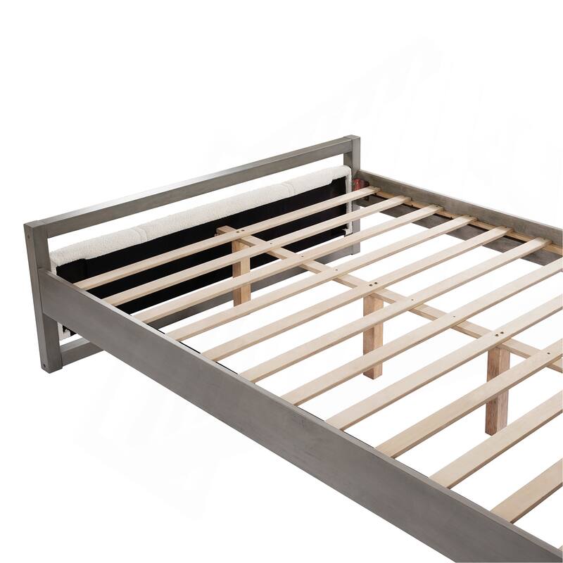Exquisite Bed with Graceful Lines and Supreme Comfort