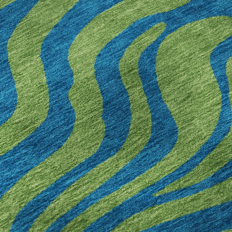 Premium Washable Super Soft Modern Zebra Print Mayfield Rug