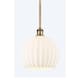 Option Brushed Brass / White Venetian