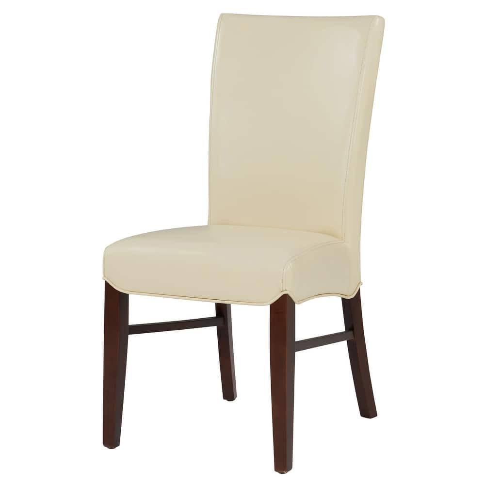 NPD Furniture Milton Bonded Leather Dining Chairs (Set of 2) - na