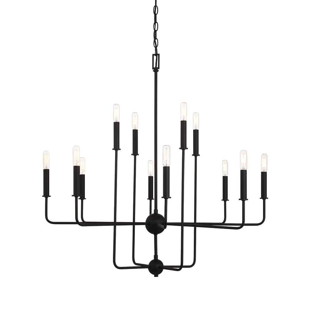 Savoy House 1-4046-12 Avondale 12 Light 34" Wide Taper Candle Style