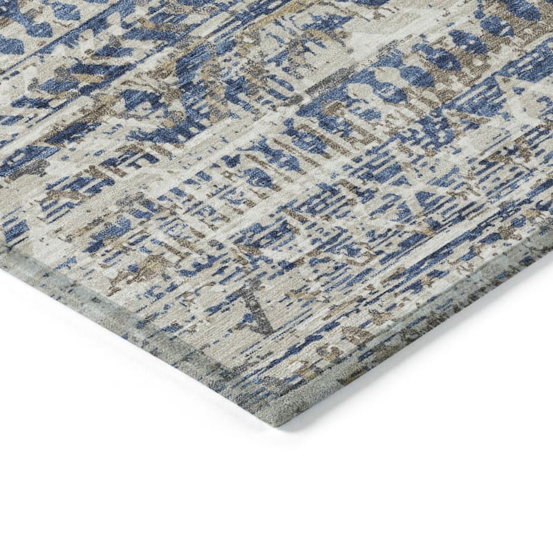 HomeRoots Moroccan Transitional Rectangle Outdoor Rug