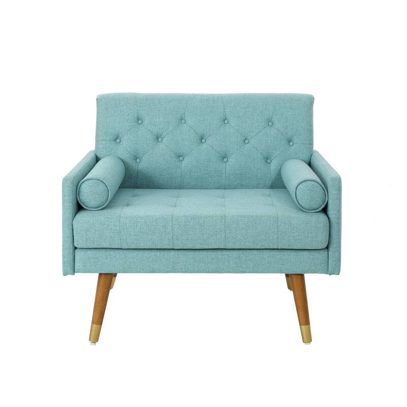 Merax Fabric Mid-Century Modern Club Chair