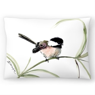 Little Bird Chickadee - Decorative Throw Pillow