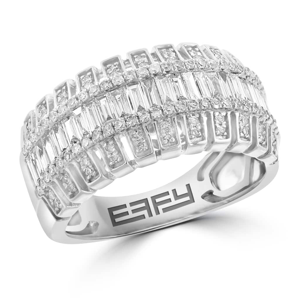 Effy 14k White Gold Diamond Band