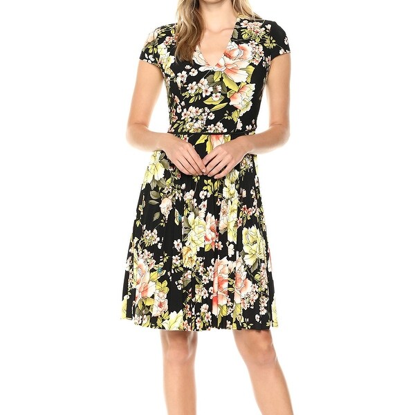 maggy london black dress