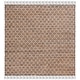 preview thumbnail 83 of 84, SAFAVIEH Handmade Cape Cod Zinca Coastal Jute Tassel Rug 6' Square - Black/Natural - Square