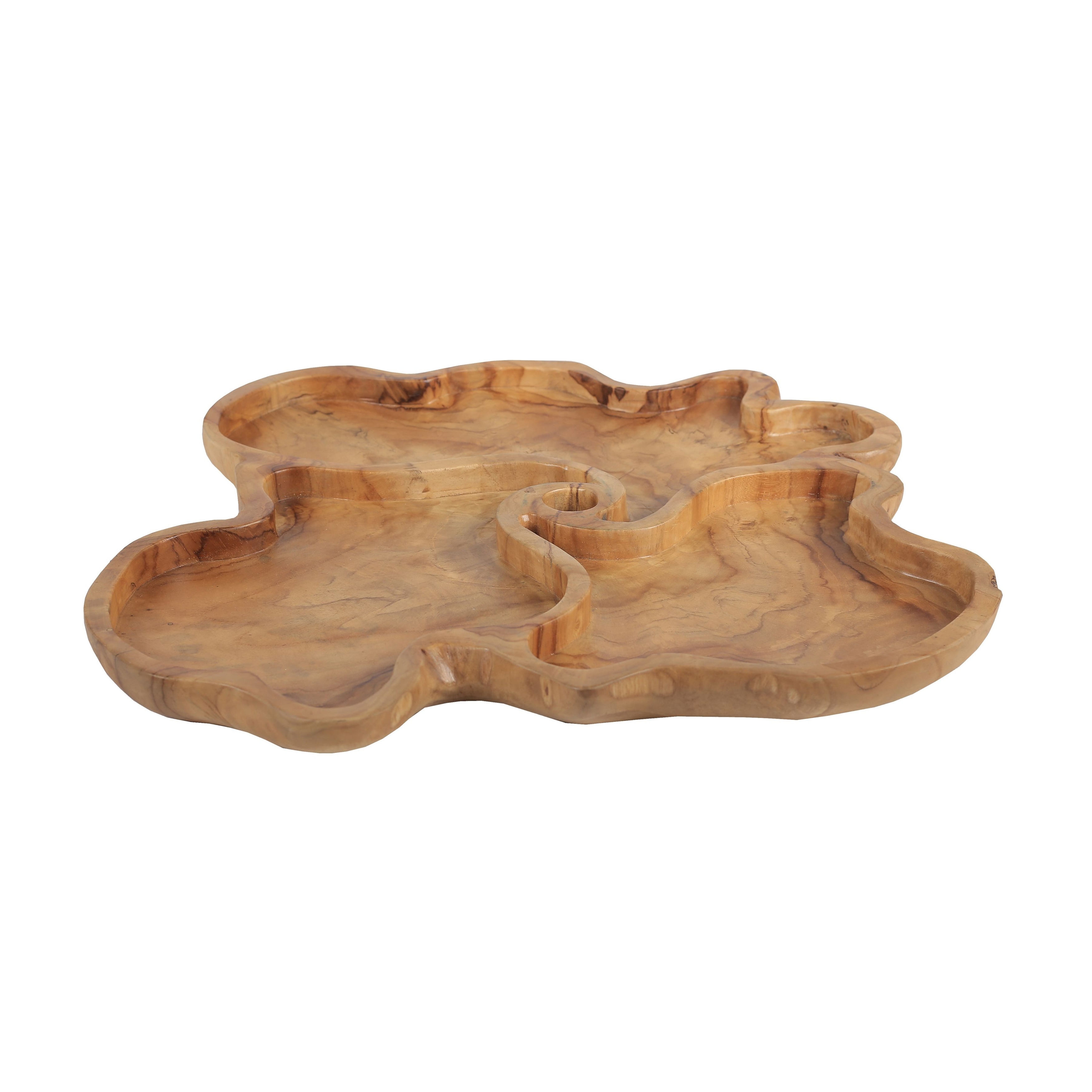 Atlas Brantley 3 Compartment Oversized Bowl - Brown - 19.75 inch Wide