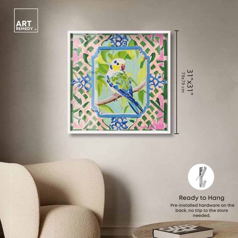 Garden Gate II Shadowbox by Art Remedy