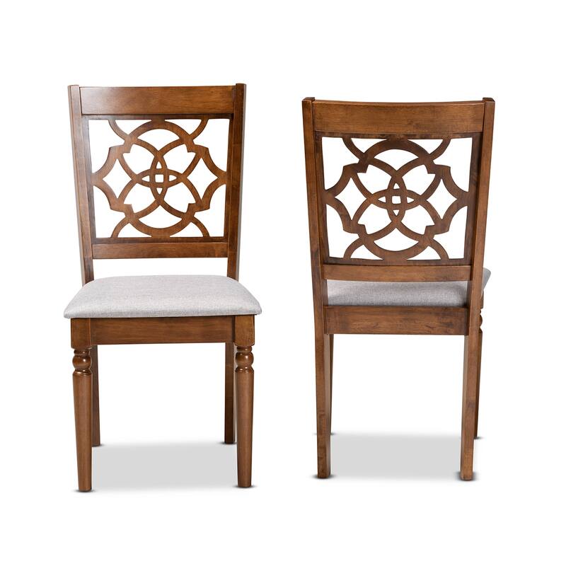 Renaud Modern and Contemporary 2-PC Dining Chair Set