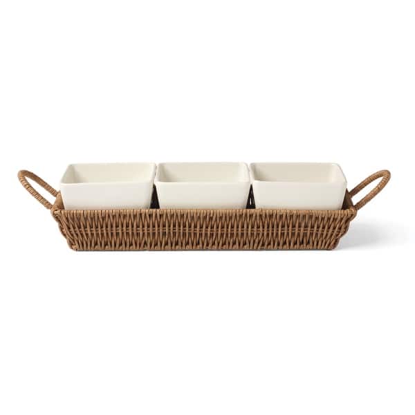 Oneida Willow & White, 4-Piece Serving Set
