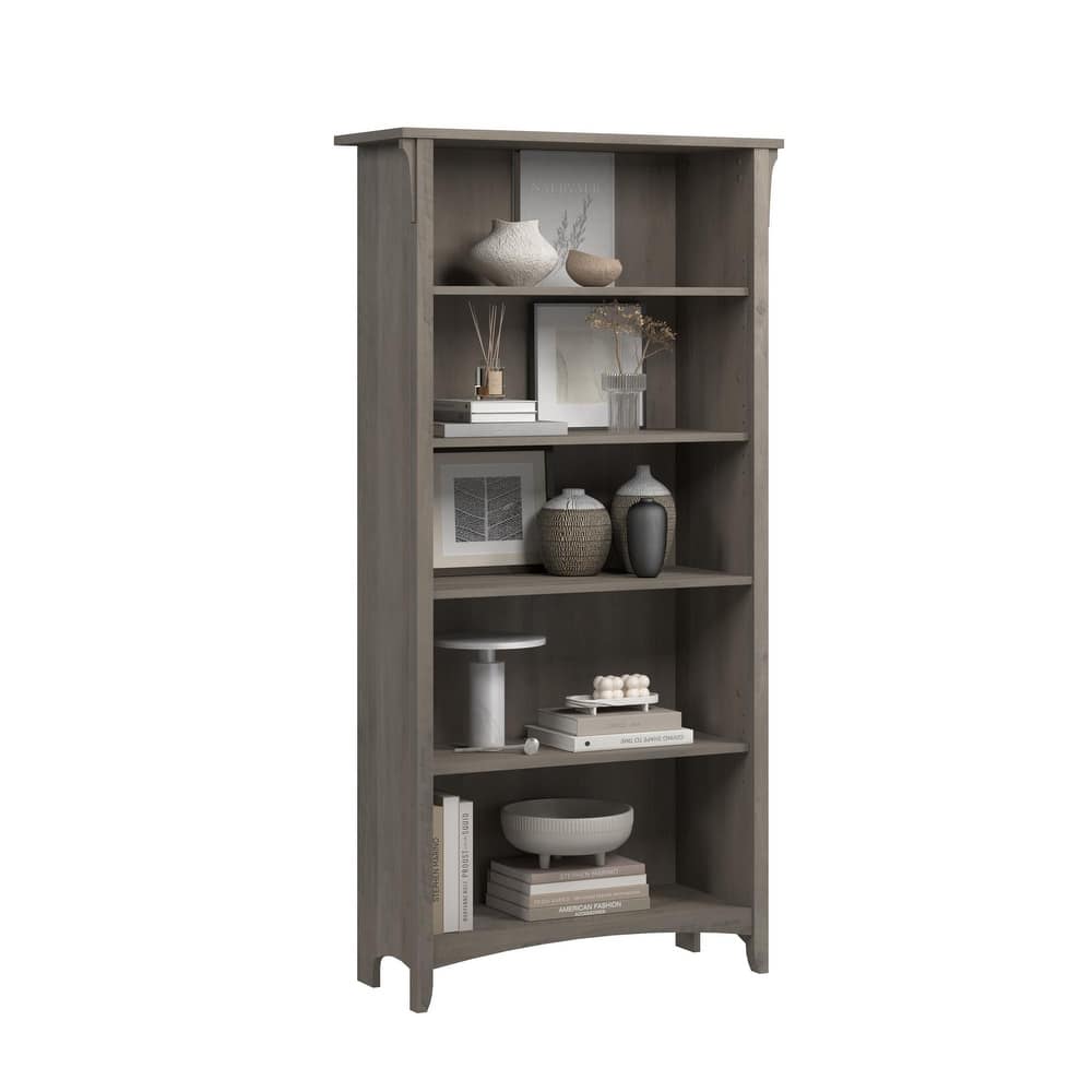 Bush Home Salinas Tall 5 Shelf Bookcase