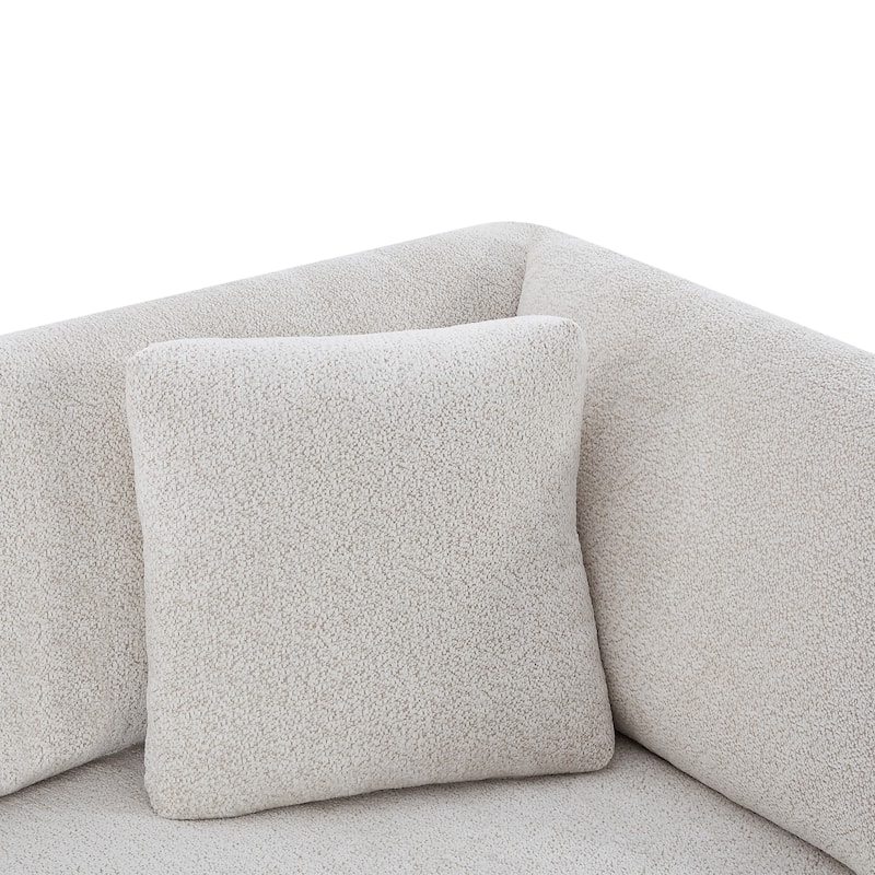 Christopher Knight Home - Flare Modern Upholstered Sofa with Flared Arms
