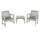 preview thumbnail 47 of 73, HIGHWOOD Lehigh Garden Chair Conversation Set Harbor Gray