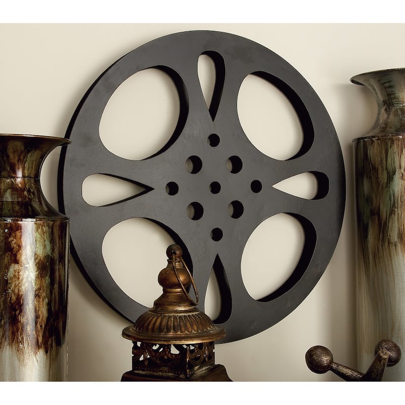 Black Metal Reel Film Home Wall Decor