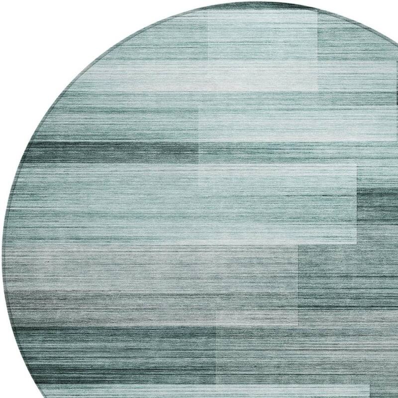 HomeRoots Striped Transitional Rectangle Outdoor Rug