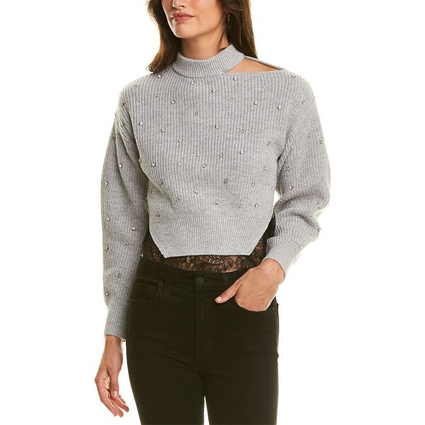 Self portrait crystal sweater Clearance