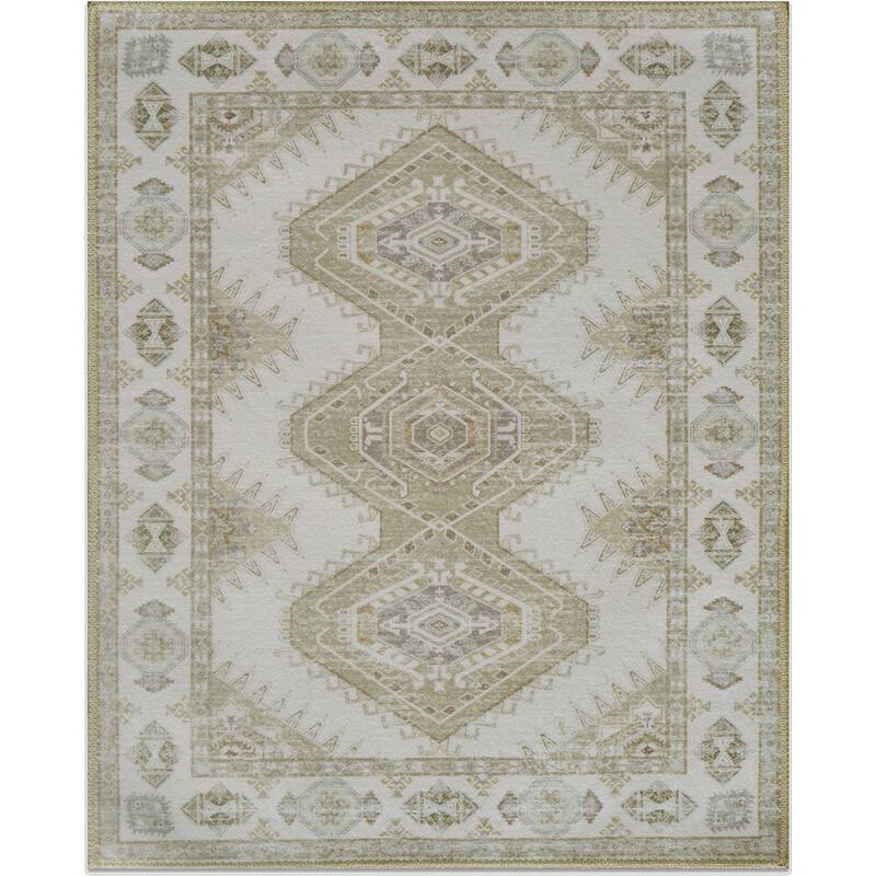 HomeRoots Southwestern Modern, Contemporary Rectangle Area Rug