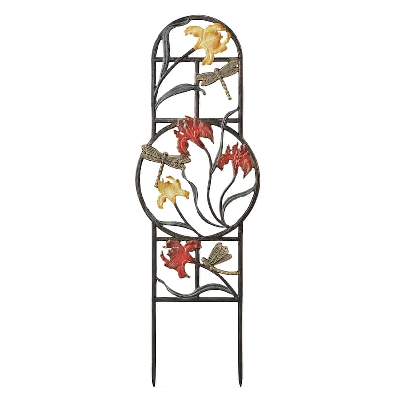 Spi Narrow Dragonfly Trellis 34.5" X 11.5" X .5" 2.50 Lbs. Aluminum