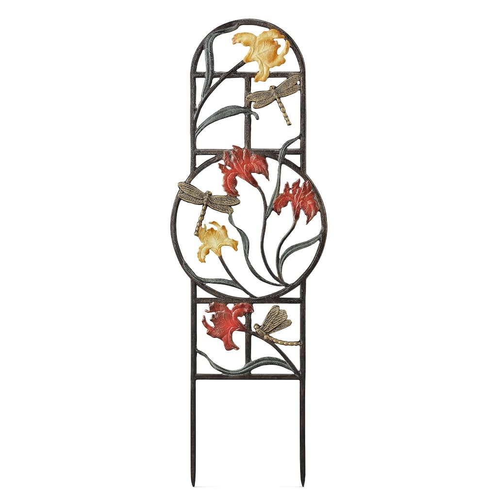 Spi Narrow Dragonfly Trellis 34.5" X 11.5" X .5" 2.50 Lbs. Aluminum