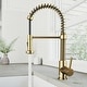 preview thumbnail 103 of 156, VIGO Edison 19" H Single Handle Pull-Down Sprayer Kitchen Faucet
