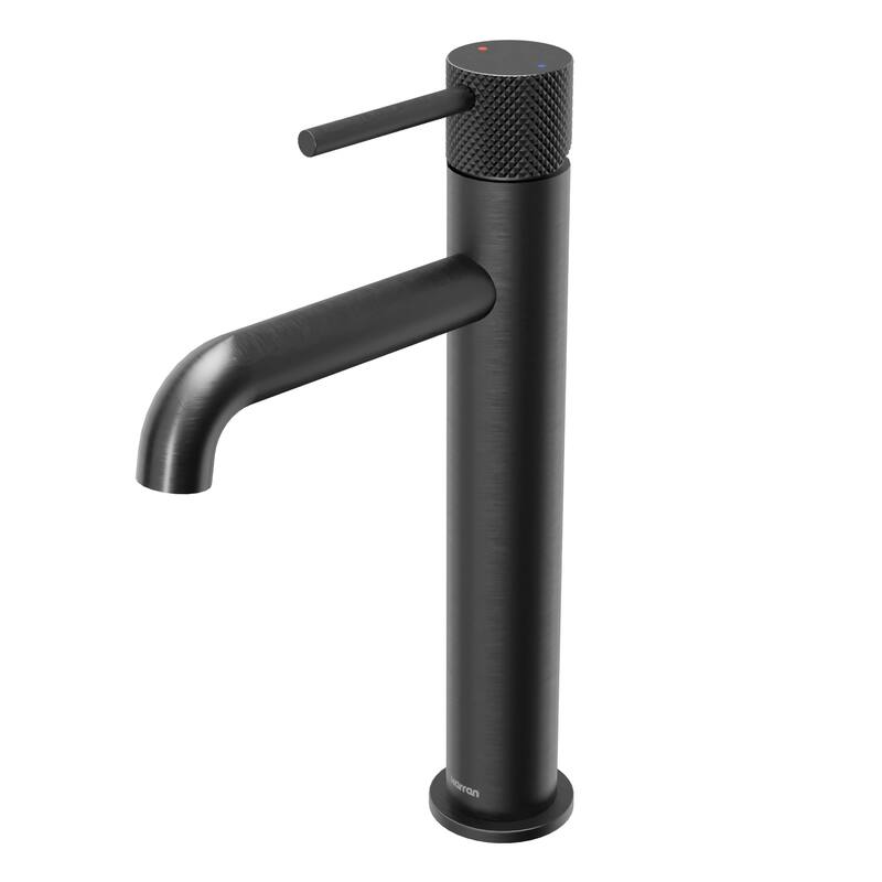 Karran Tryst KBF462 Single-Handle Single Hole Vessel Bathroom Faucet with Matching Pop-up Drain