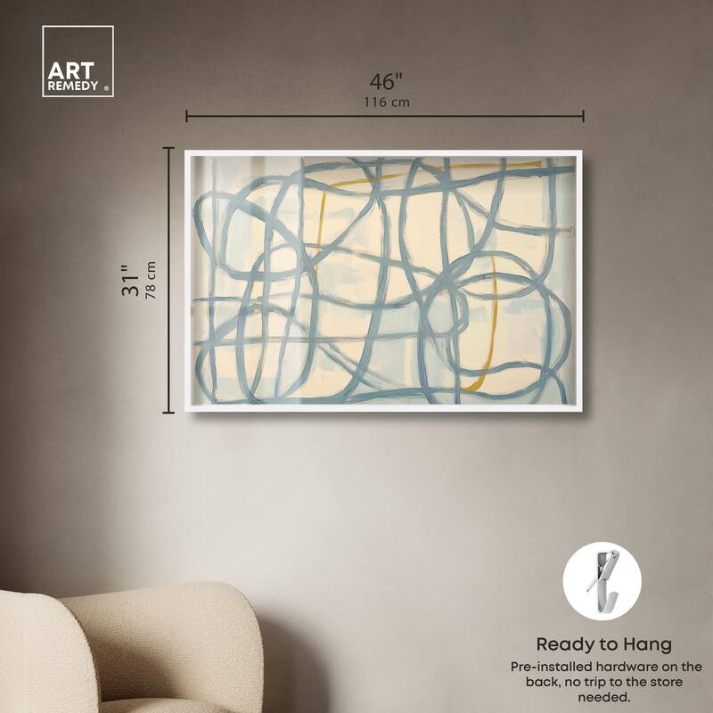 Unbroken Line II Shadowbox by Art Remedy