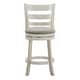 preview thumbnail 37 of 42, Verona Ladder Back Swivel Counter Height Stool by iNSPIRE Q Classic