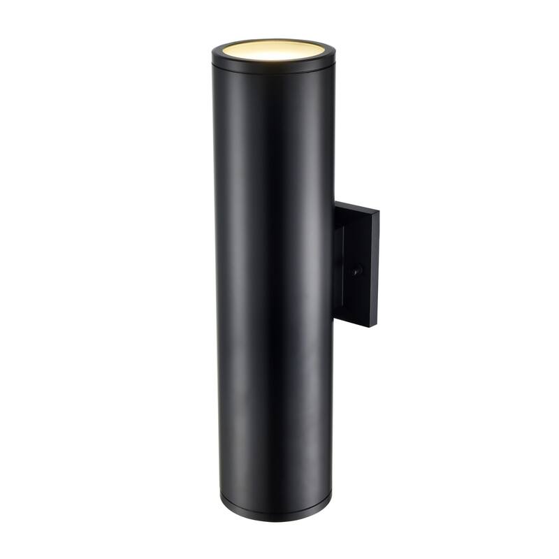 Millennium Lighting LED45002 Vegas 18" Tall Outdoor Wall Sconce - Powder Coated Black