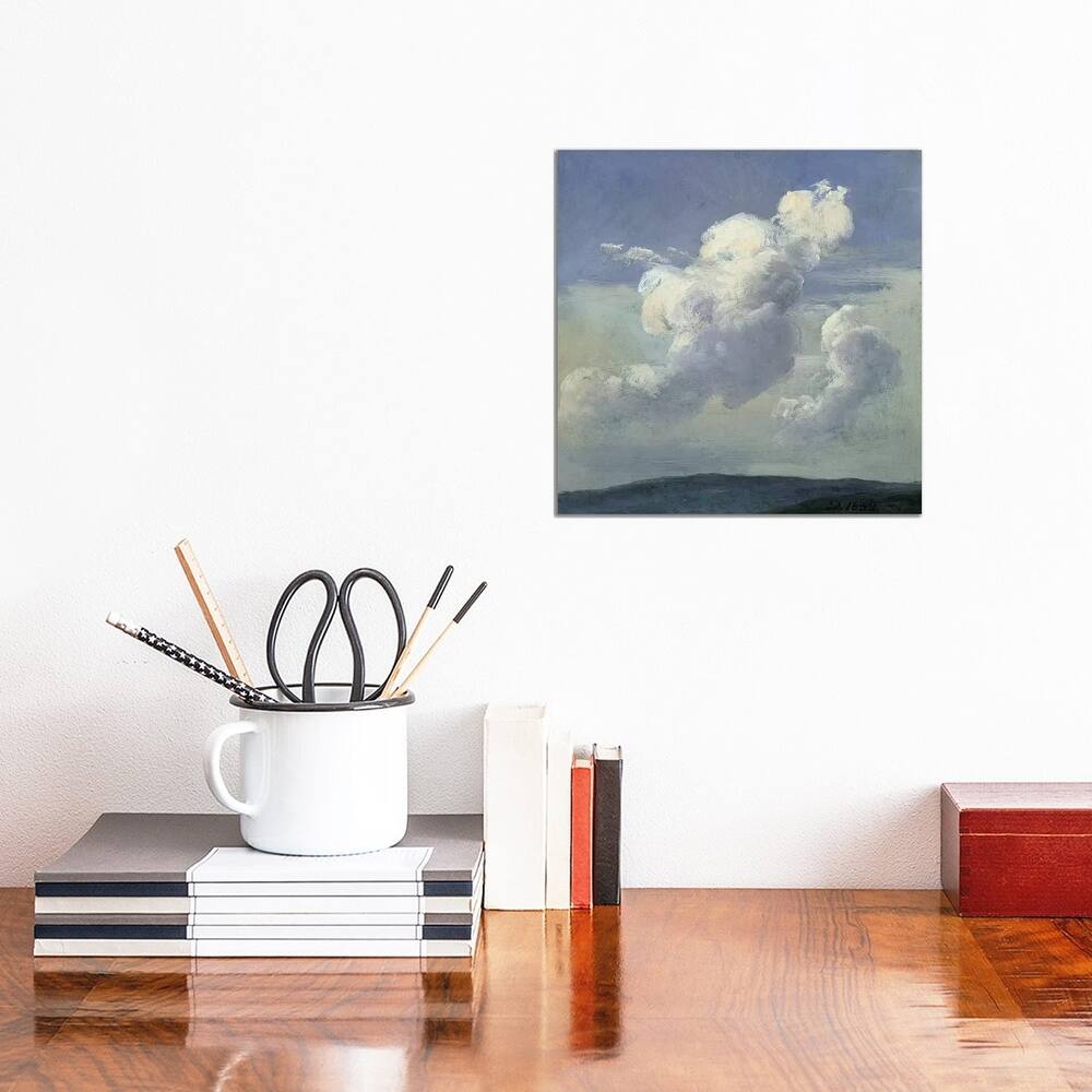 iCanvas "Cloud Study, 1832" by Johan Christian Dahl Canvas Print