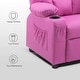preview thumbnail 8 of 49, MCombo Big Kids Recliner Chair for Toddler Boys and Girls Faux Leather - 28.3"(L)x26.4"(W)x34.2"(H)