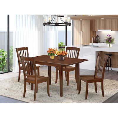 Elegant Dining Set - Small Table & Chairs - Hardwood Dining Room Furniture