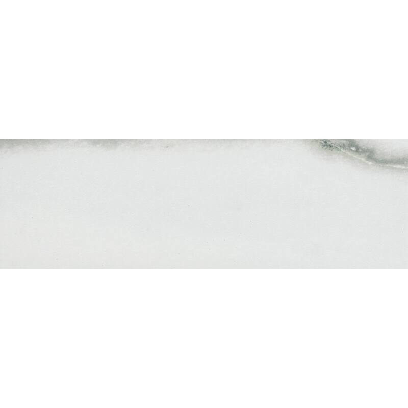 The Tile Life Penthouse 4x12 White Fantasy Glossy Porcelain Floor & Wall Tile