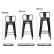 preview thumbnail 3 of 4, Swivel bar stools,counter height bar stools with backs