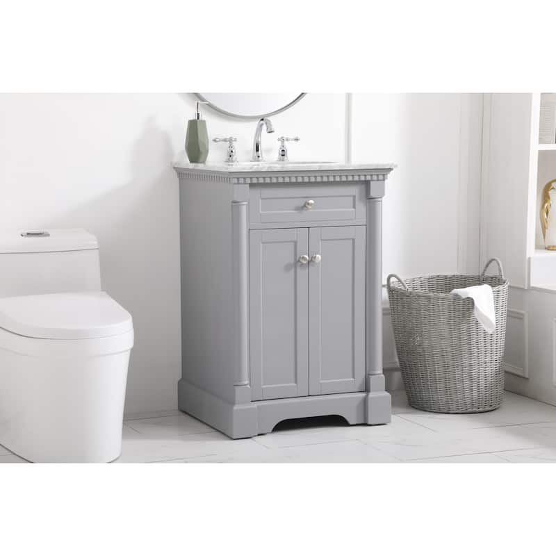 Petal 24 - 30 Inch Single Bathroom Vanity